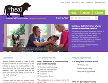 Tablet Screenshot of healhousecall.com